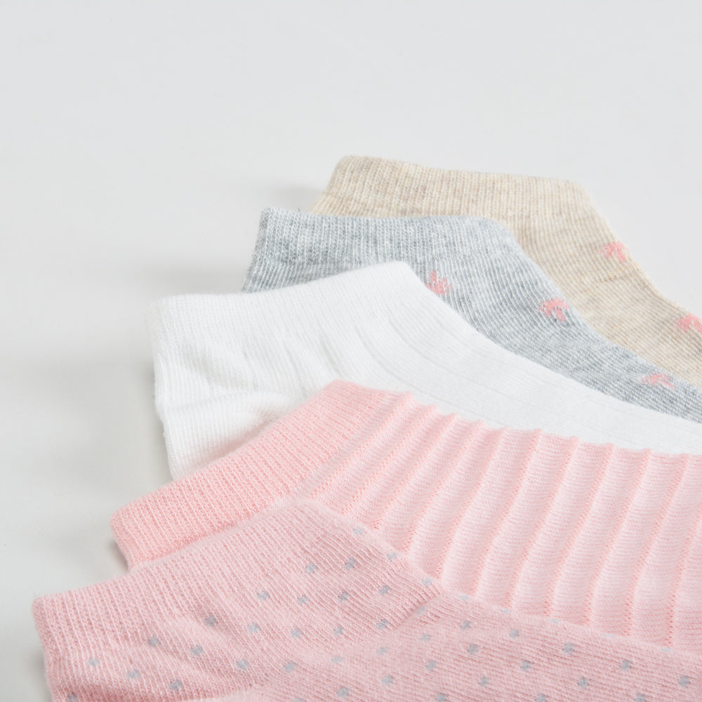 Pack x5 calcetines invisibles texturas MKL