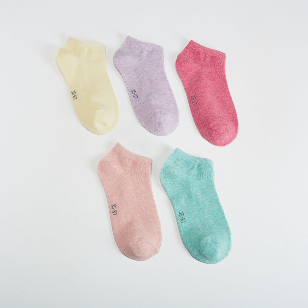 Pack 5x calcetines invisibles multi MKL