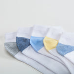 Pack 5x calcetines invisibles bicolor MKL
