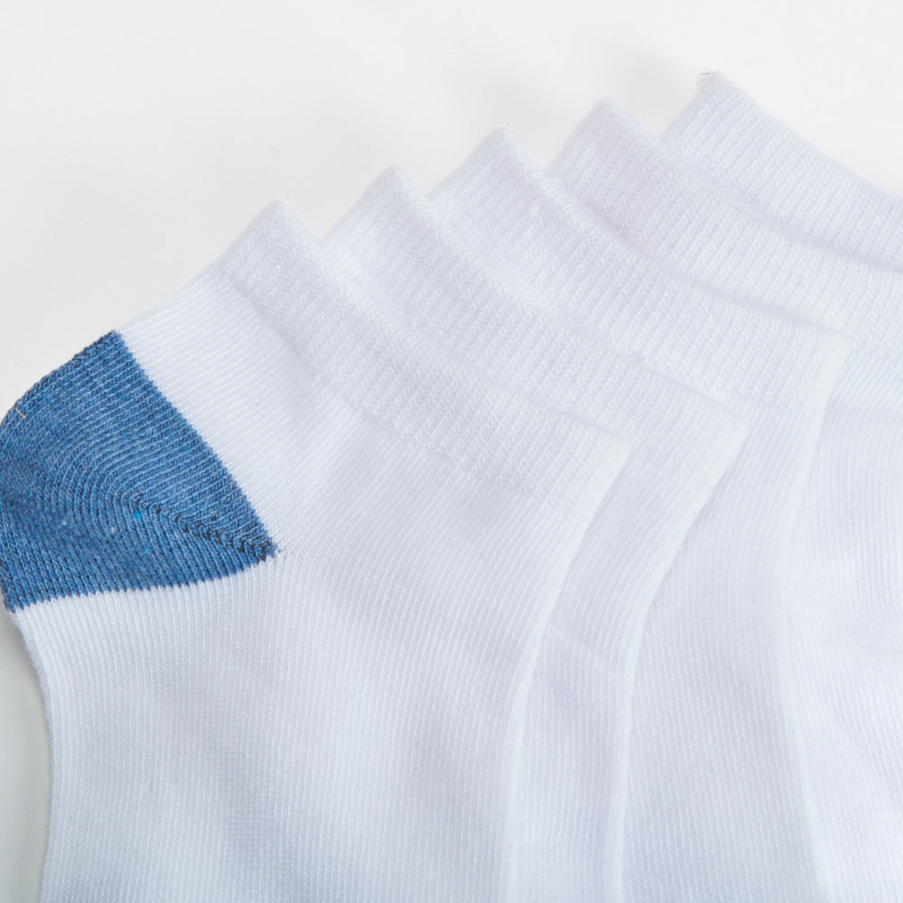 Pack 5x calcetines  bicolor invisibles MKL