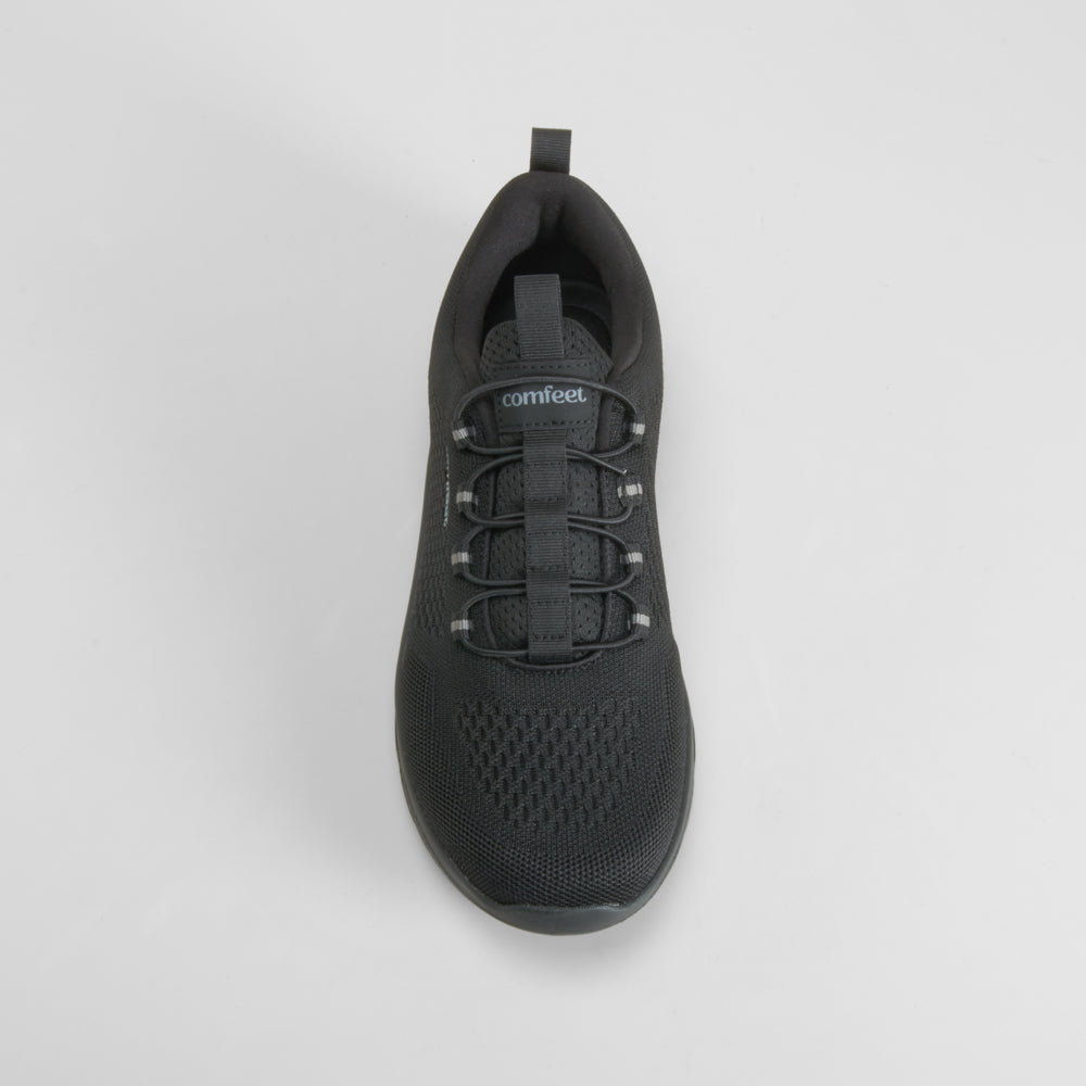 Deportiva bungees negra COMFEET