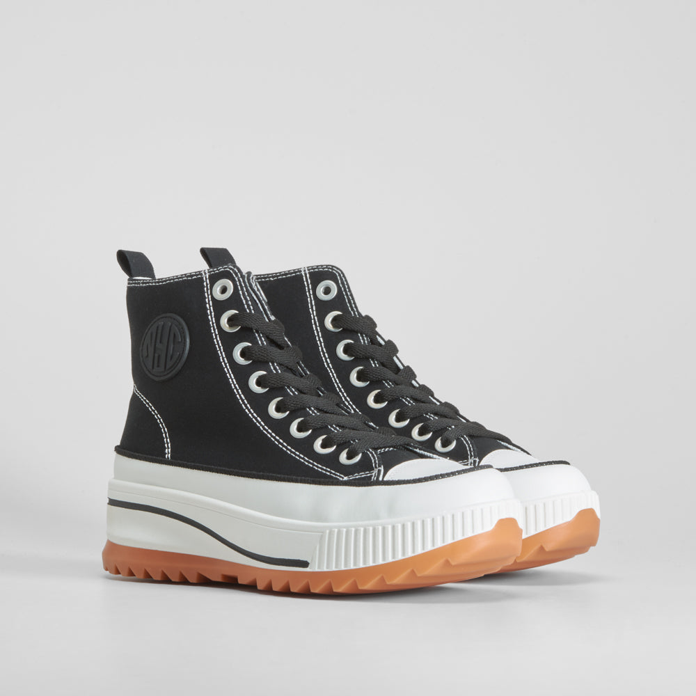 Zapatilla alta plataforma dentada NYC