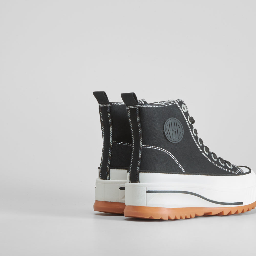 Zapatilla alta plataforma dentada NYC