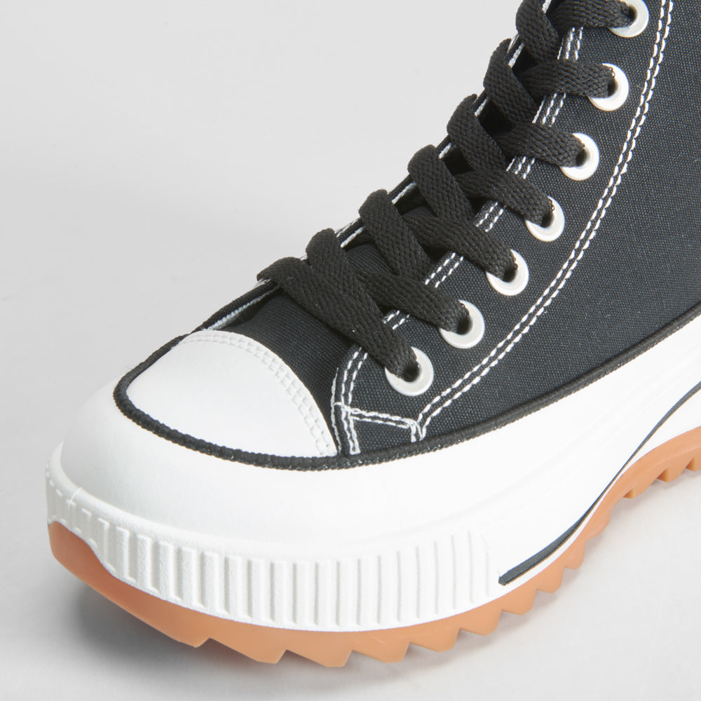 Zapatilla alta plataforma dentada NYC