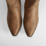 Bota campera alta tacón NYC