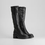 Bota tacón track lisa NYC