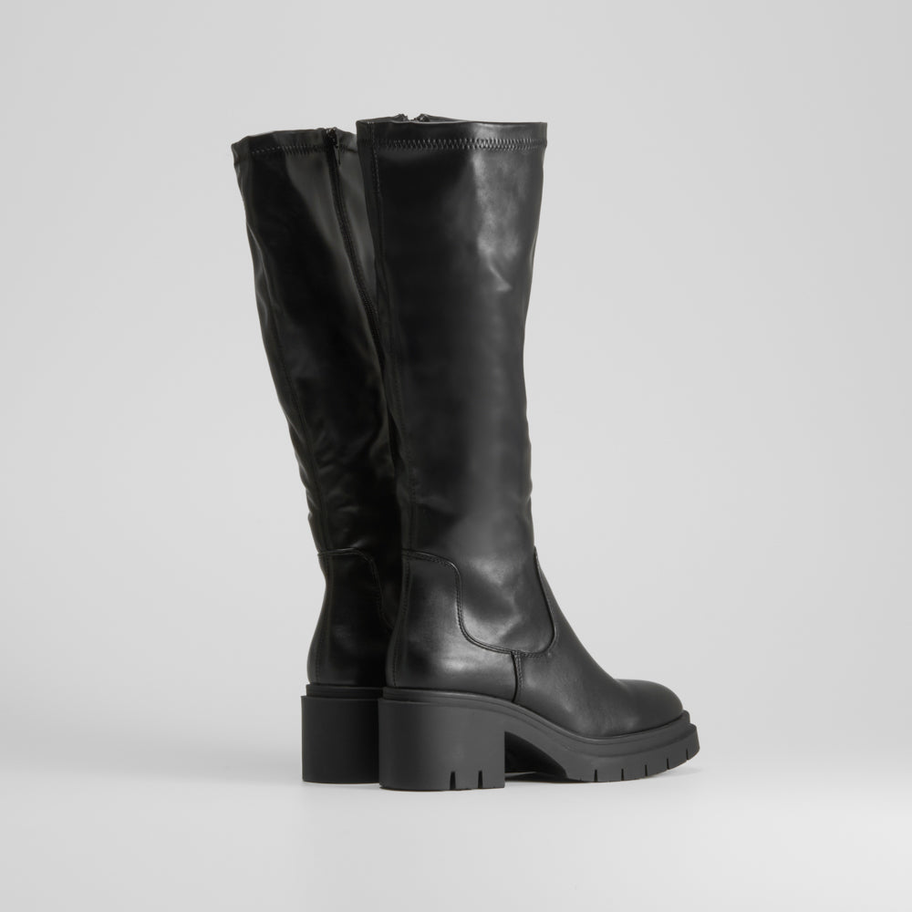 Bota tacón track lisa NYC