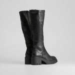 Bota tacón track lisa NYC
