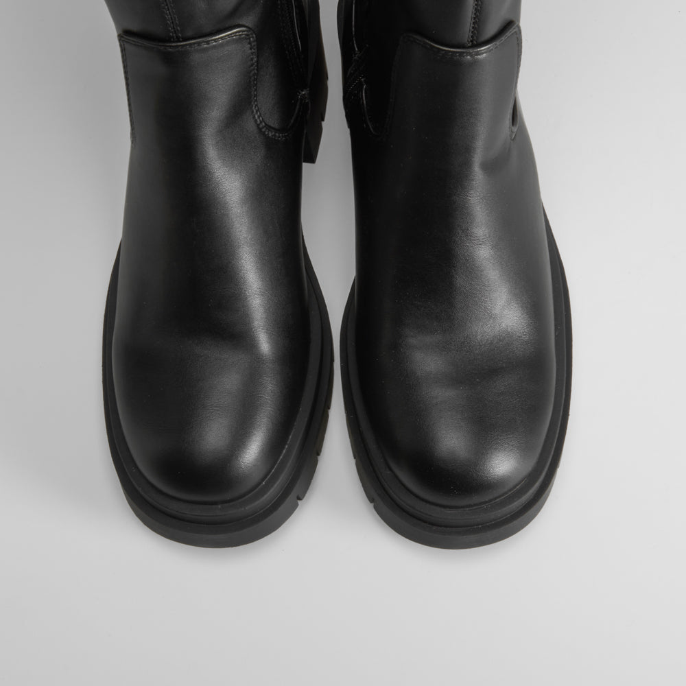 Bota tacón track lisa NYC
