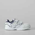 Tenis básico School blanca y azul JOMA