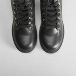 Botín militar plano negro OH GIRL