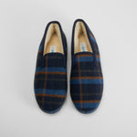 Zapatilla casa lana azul OLYNE