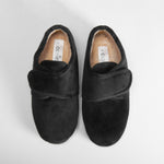 Zapatilla de casa negra velcro OLYNE
