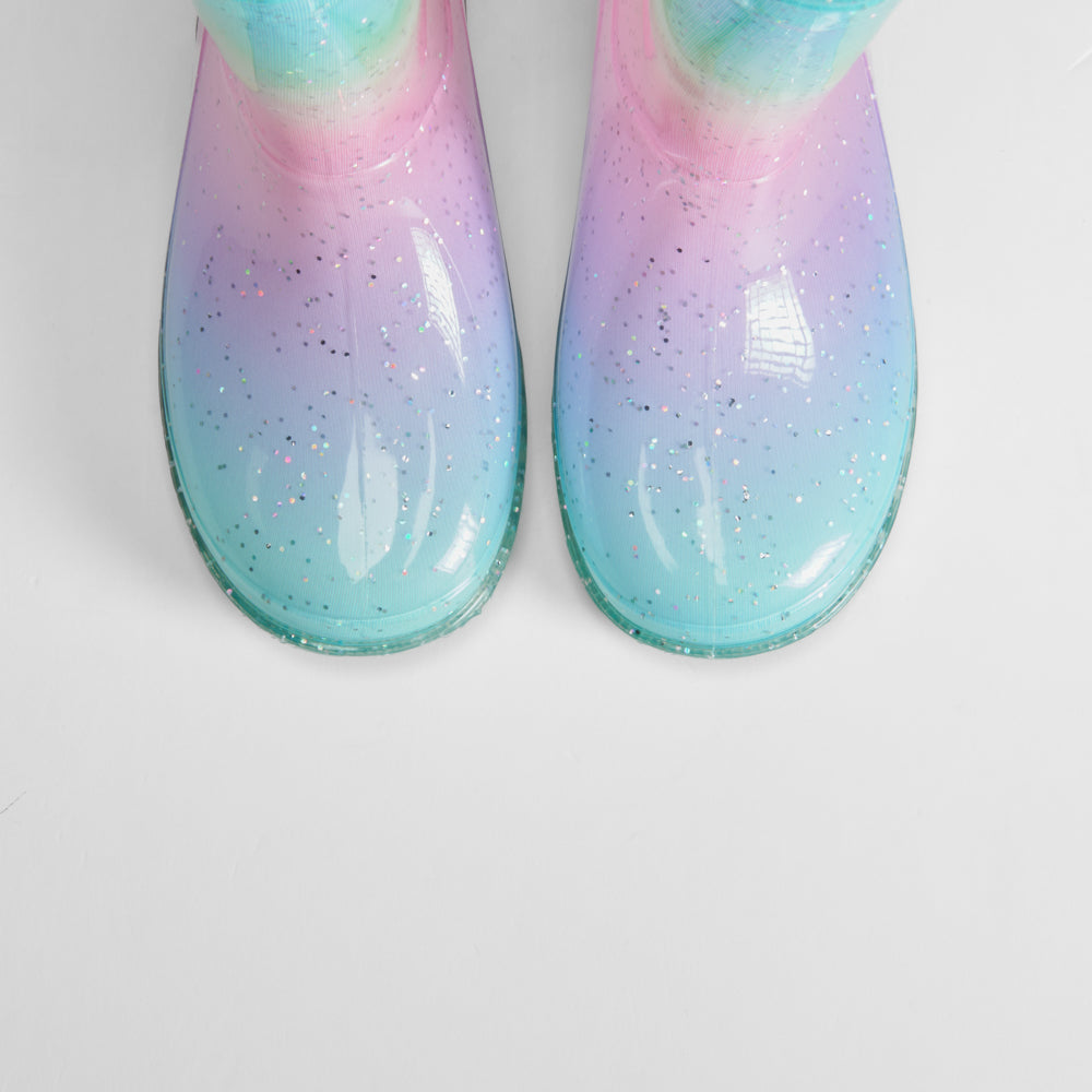 Bota de agua glitter multicolor MINNIE