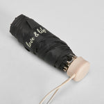 Paraguas plegable mini negro
