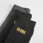 Pack de 3x calcetines largos de trabajo hombre
