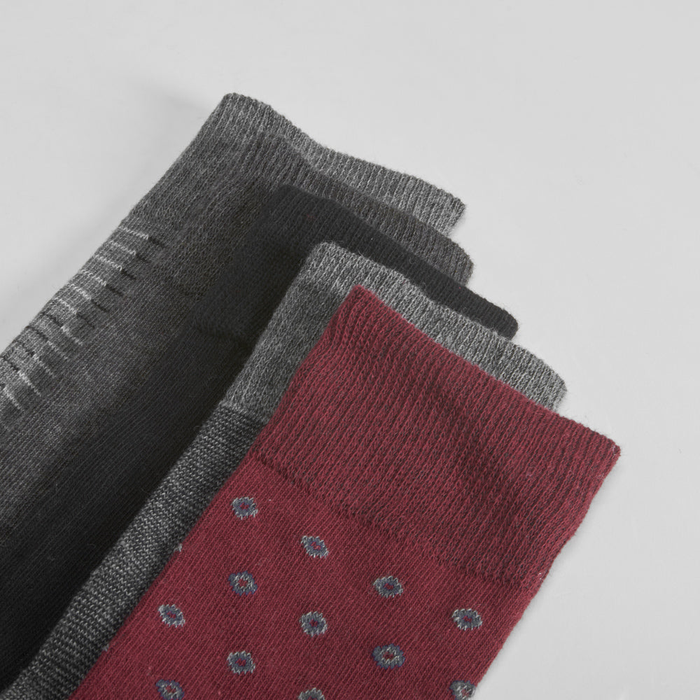Pack x5 calcetines estampado colores hombre