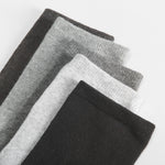 Pack 5x calcetines largos gris mujer
