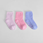 Pack x3 pares calcetines antideslizante corazón