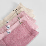 Pack x5 calcetines largos estampado gatos niña