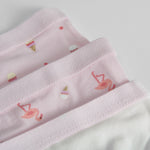 Pack de 3x braguitas flamencos niña