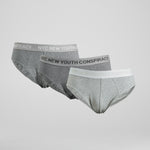 Pack x3 slips hombre multi gris