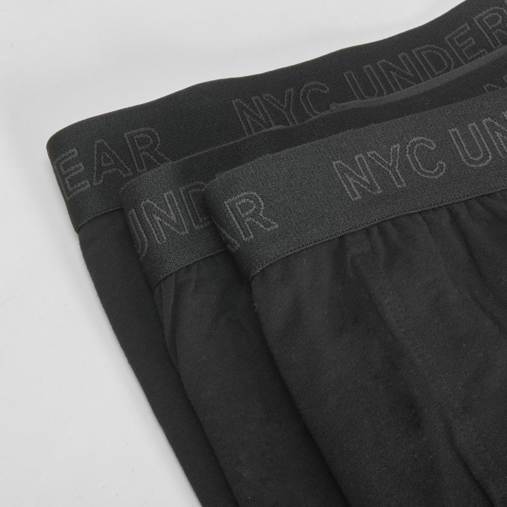 Pack 3x boxer negros hombre