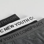 Pack 3x boxers hombre negro gris contraste