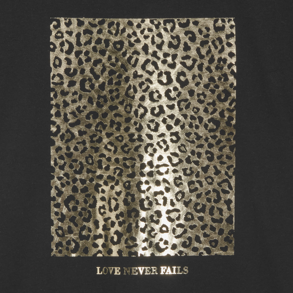 Camiseta manga corta leopardo mujer
