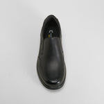 Deportivo slip on negro de piel COMFEET
