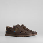 Sandalia cerrada de piel superflex COMFEET