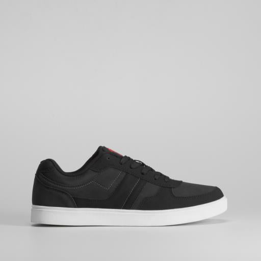 Zapatilla skate básica negra de NYC