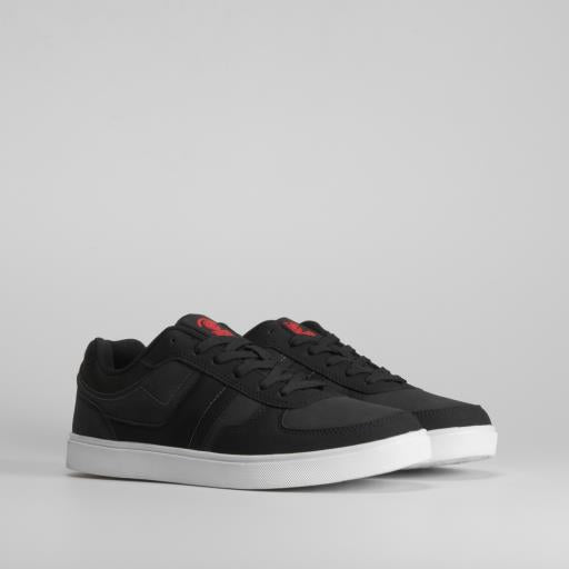 Zapatilla skate básica negra de NYC