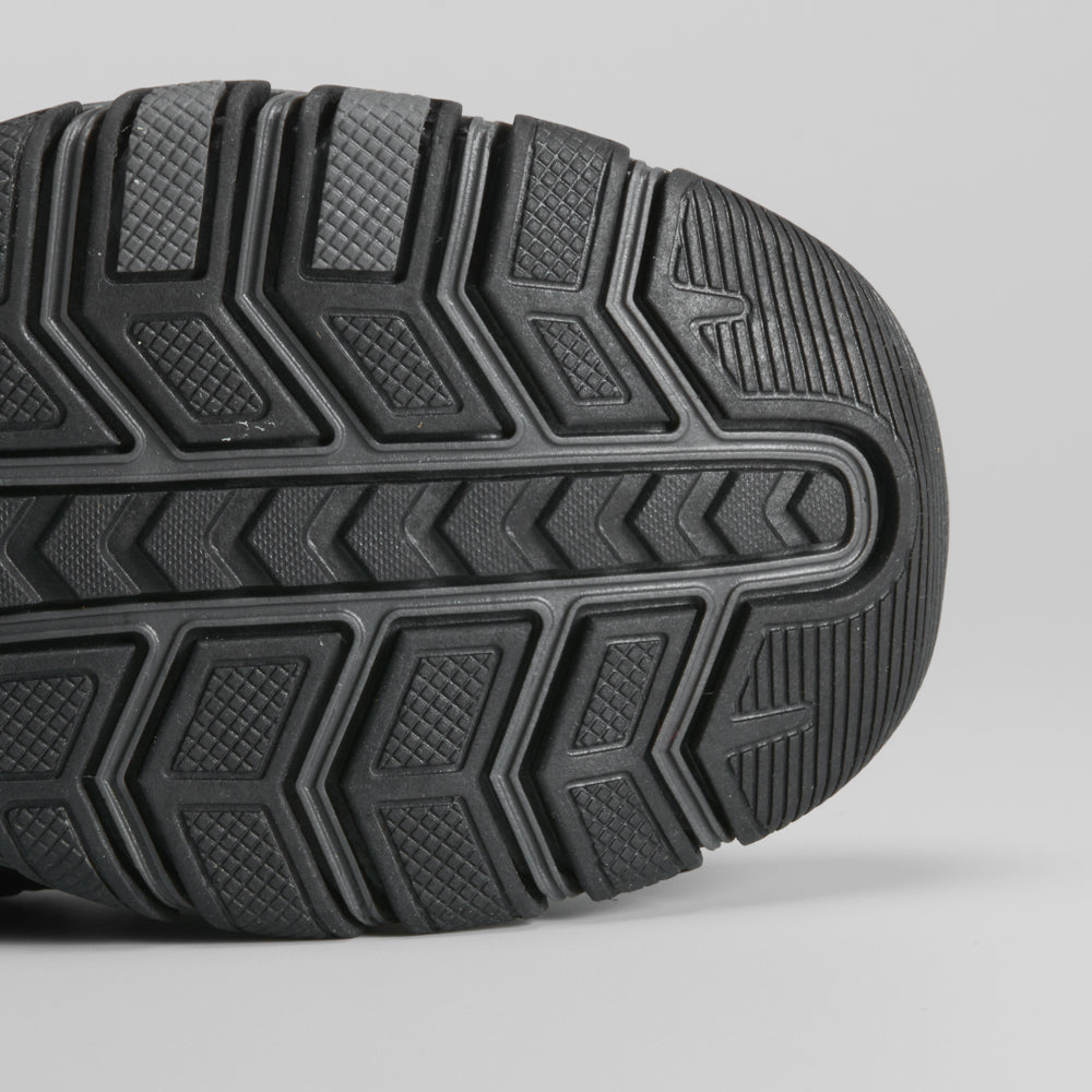 Sandalia negra outdoor velcro UDOK