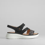 Sandalia plataforma velcro COMFEET