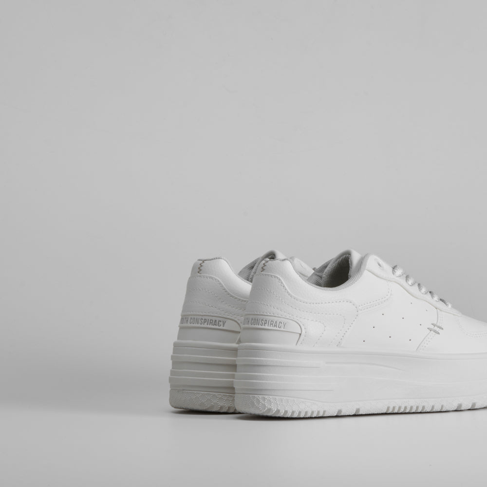 Deportiva plataforma básica blanca NYC