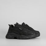Deportiva plataforma chunky negra NYC