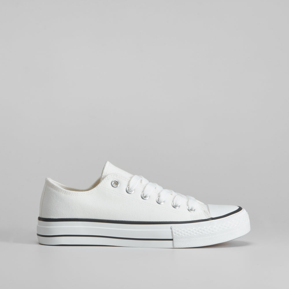 Zapatilla puntera lona NYC