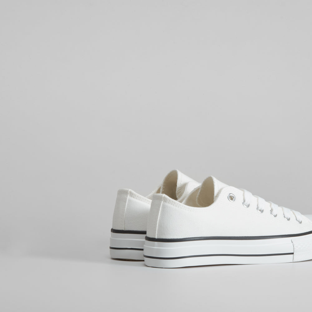 Zapatilla puntera lona NYC