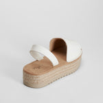 Sandalia menorquina con plataforma NYC