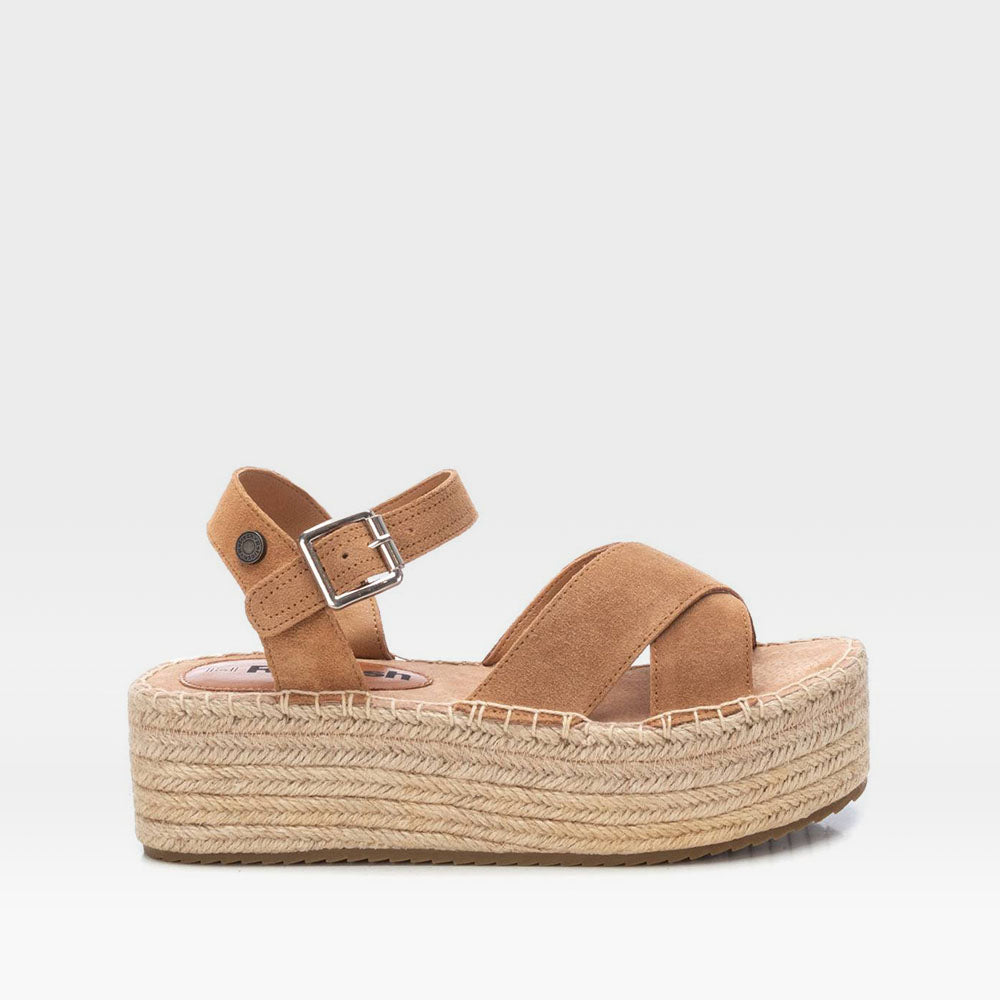 Sandalia plataforma yute de REFRESH