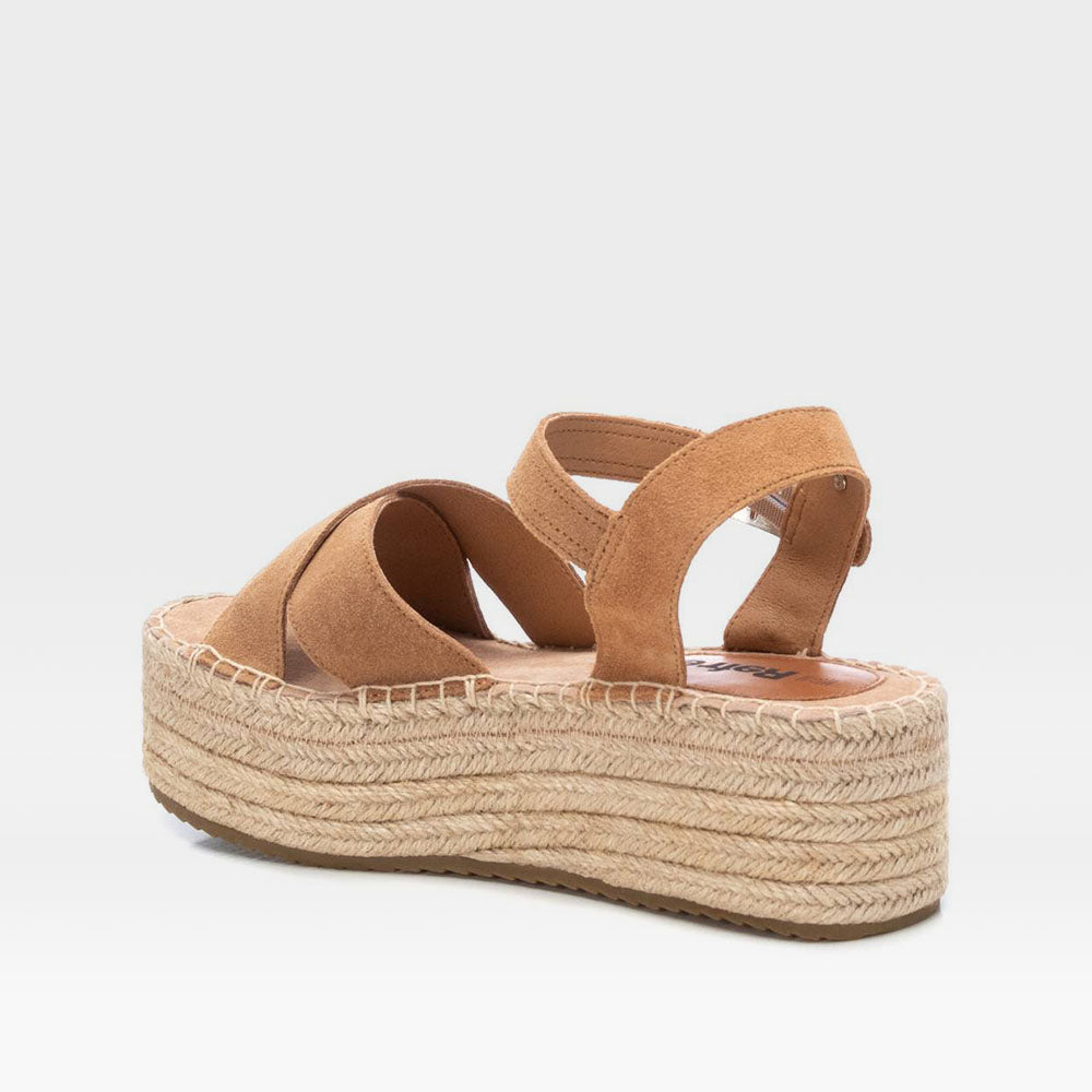Sandalia plataforma yute de REFRESH