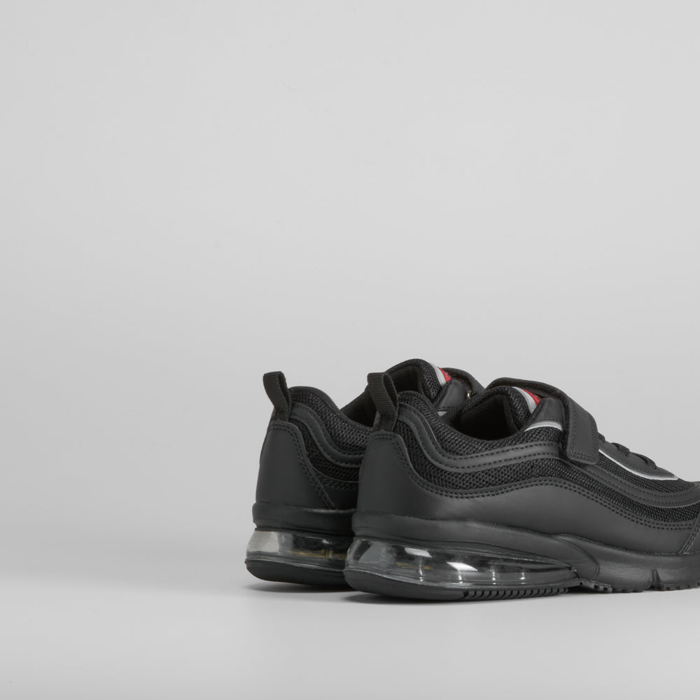 Zapatilla deporte negra burbuja SEVEN FIVE