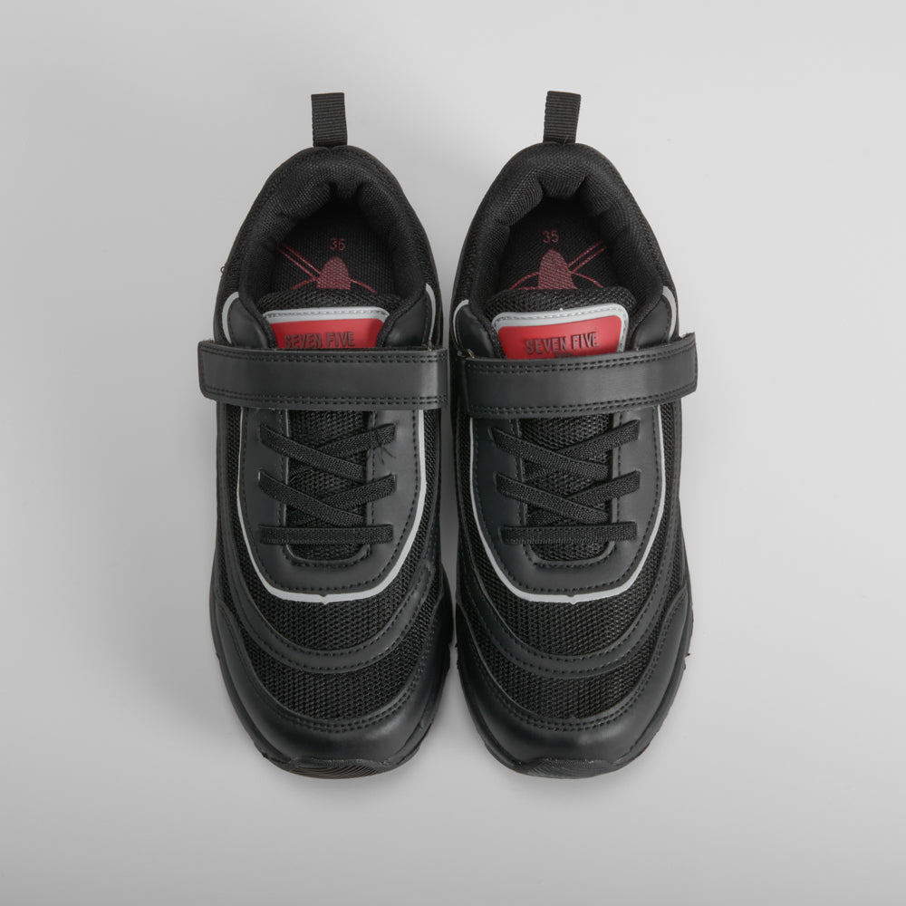 Zapatilla deporte negra burbuja SEVEN FIVE