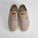 Blucher de lona beige SEVEN FIVE
