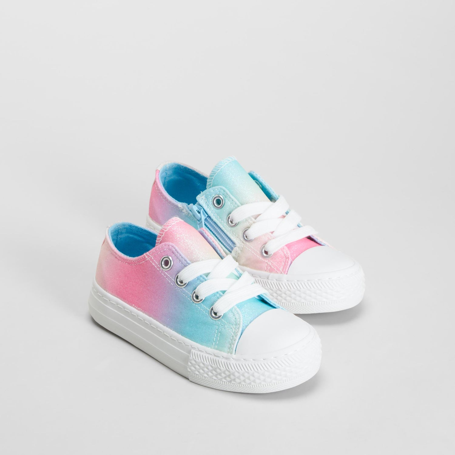 Zapatilla lona baja brillos multicolor OH GIRL