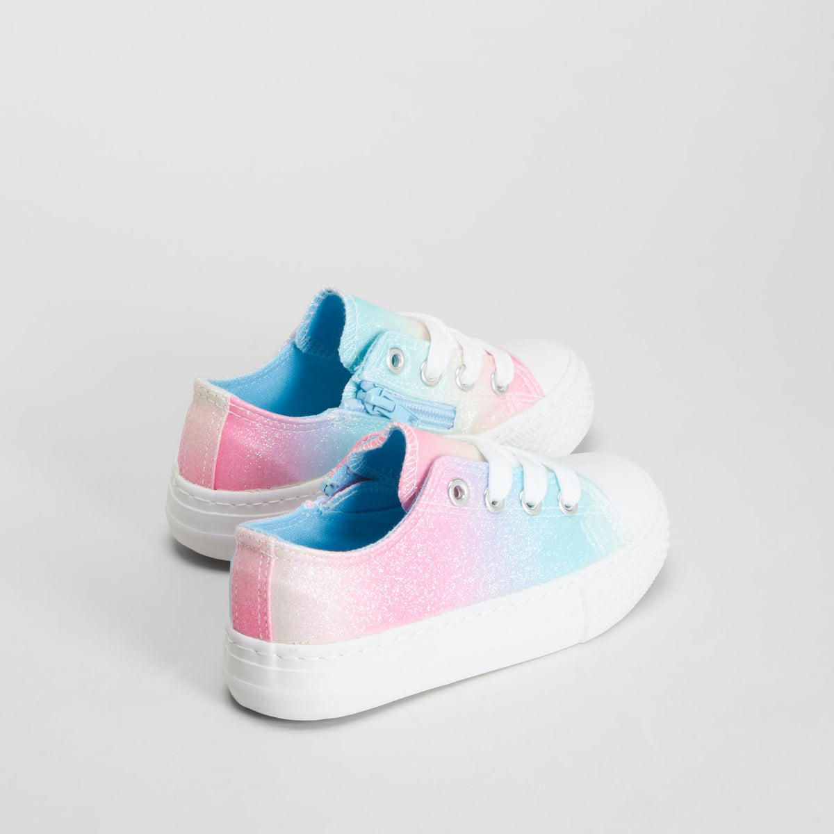 Zapatilla lona baja brillos multicolor OH GIRL