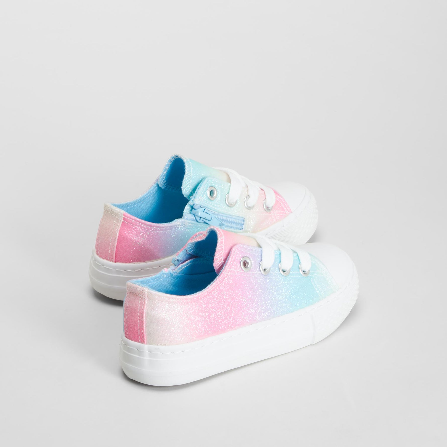 Zapatilla lona baja brillos multicolor OH GIRL