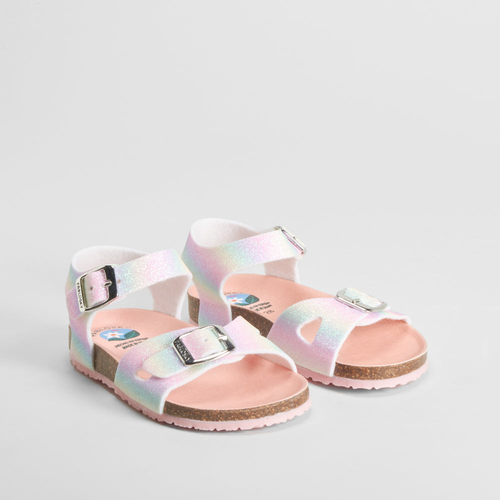 Sandalia bio glitter multicolor PABLOSKY