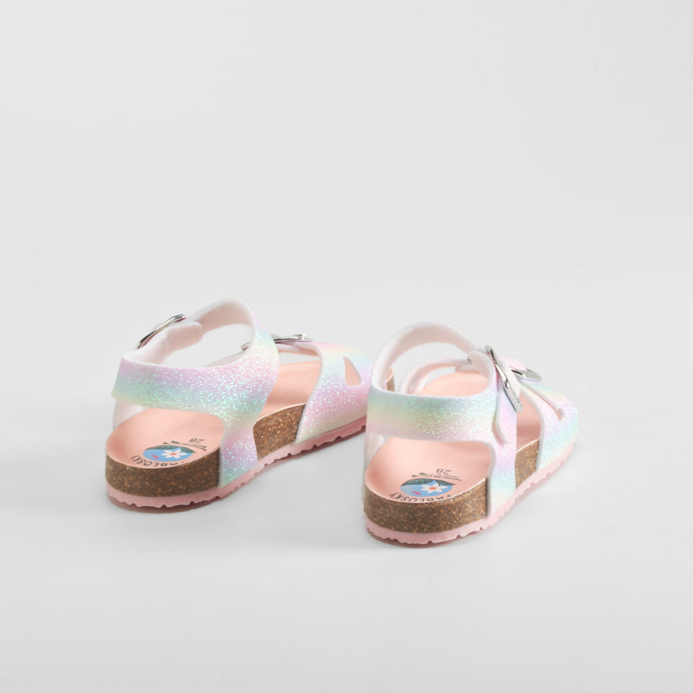 Sandalia bio glitter multicolor PABLOSKY